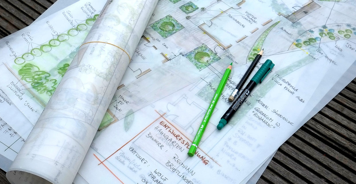 Gartenentwurf Gartenbau Vogel