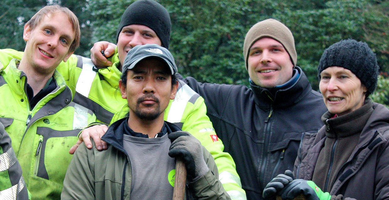 Mitarbeiter Gartenbau Vogel